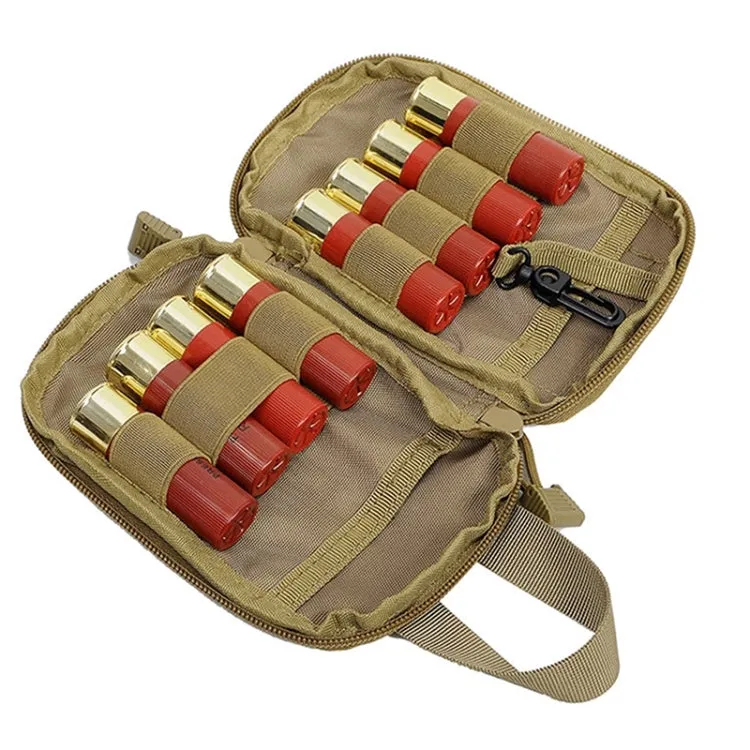 1000D Nylon Bag Outdoor Waist Fanny Pack Mobile Phone Key Mini Tools Waterproof Sport Pouch(Tan)