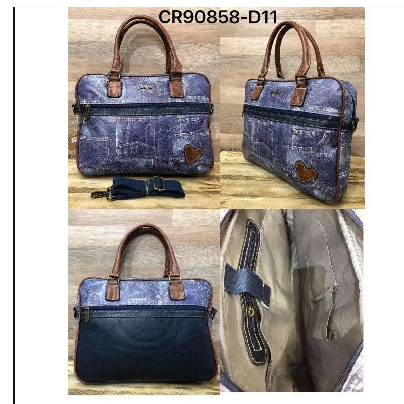 15" Denim Design Unisex Laptop Bag Cr90858-D11