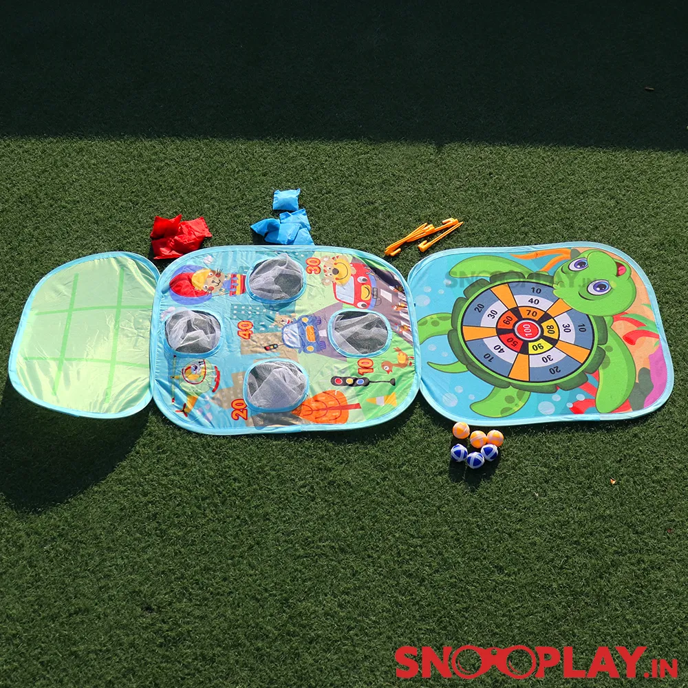 3 in 1 Tossing Game Board (Active play Game for Kids)