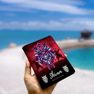 Anime Passport Cover - Oni Mask