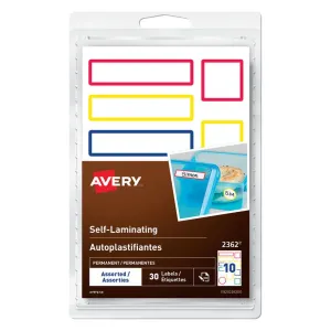 Avery Self-Laminating Kids ID Labels 30pk