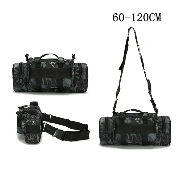 B04 Sports Outdoor Fishing Waterproof Waist Bag Photography Multifunctional Bag(Army Green)