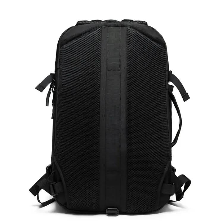 BANGE BG-22039 Men Large-Capacity Shoulders Backpack Business Anti-theft Waterproof Handbag(Black)