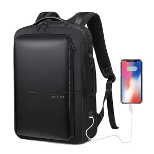 Bange BG-S53 16 inch Men Wet and Dry Separation Backpack with USB & Earphone Hole (Black)