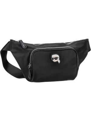 Belt bag Karl Lagerfeld Ikonik 2.0, black