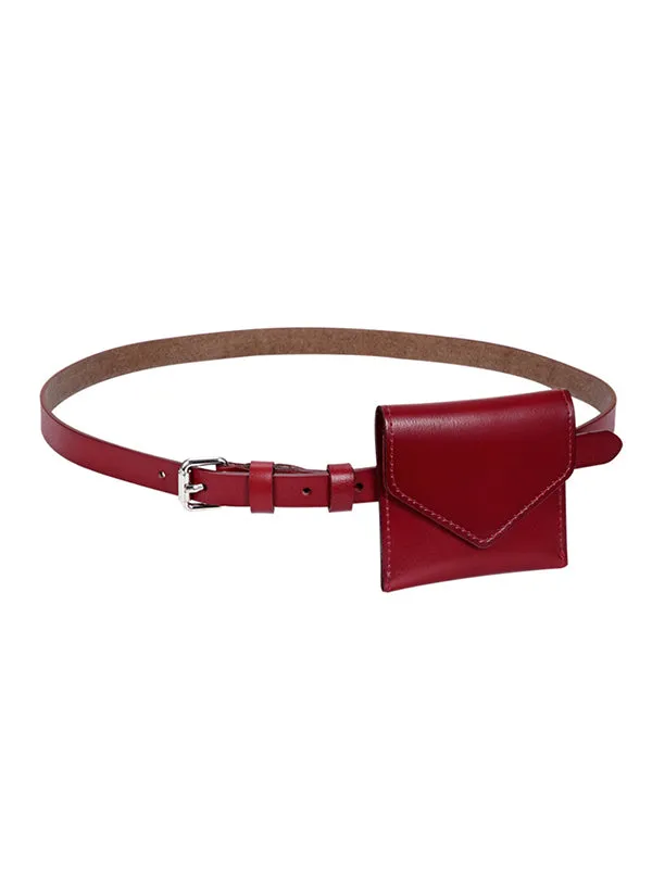 Belt Buckle Geometric Split-Joint Bags Bags Accessories Fanny Packs