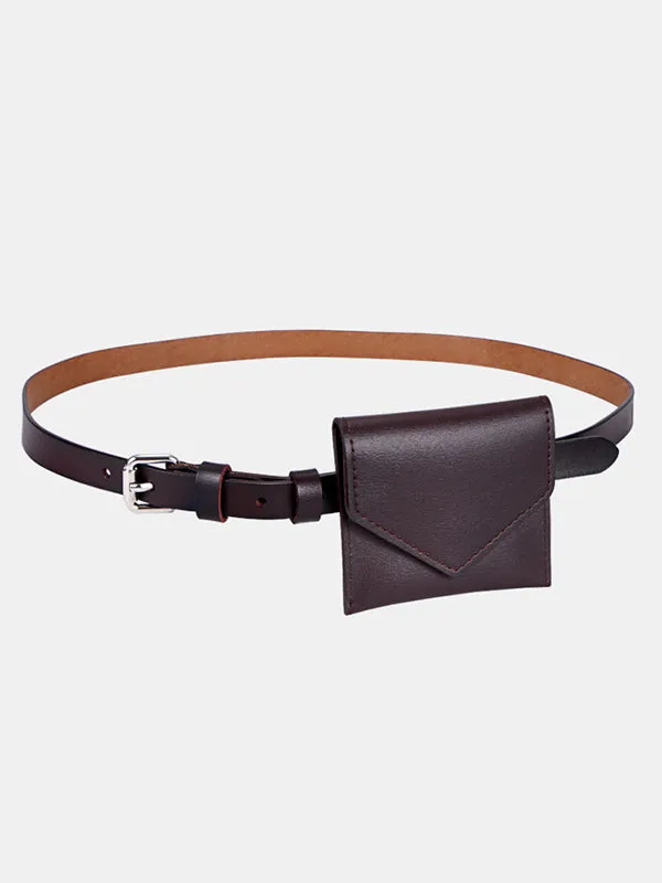 Belt Buckle Geometric Split-Joint Bags Bags Accessories Fanny Packs