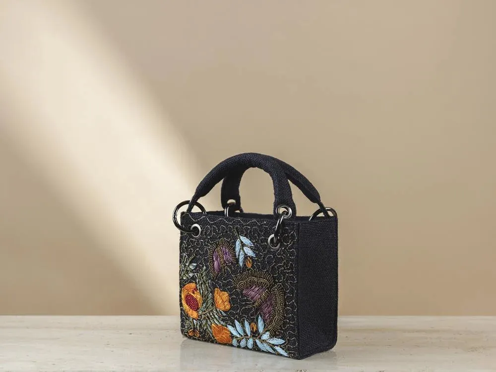 Black Butterfly Mini Bag