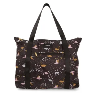 Black Swans Packable Tote Bag