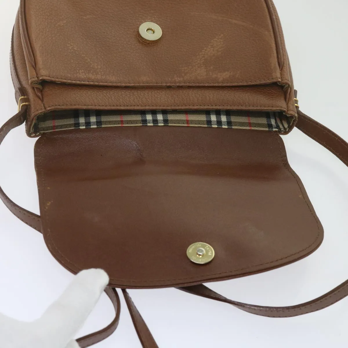 BURBERRYSs Shoulder Bag Leather Brown  ep2643