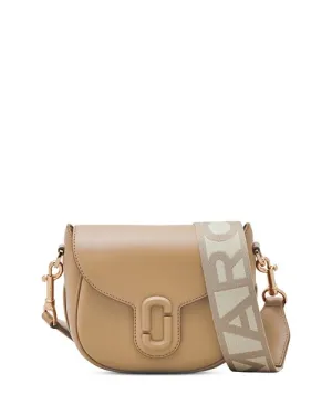 Covered J Marc MARC JACOBS Small Saddle Bag, Tan/Beige