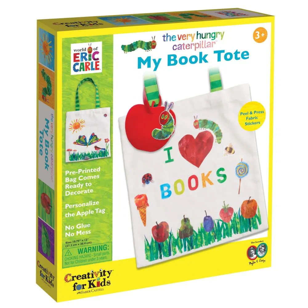 Creativity for Kids The Very Hungry Caterpillar My Book Tote