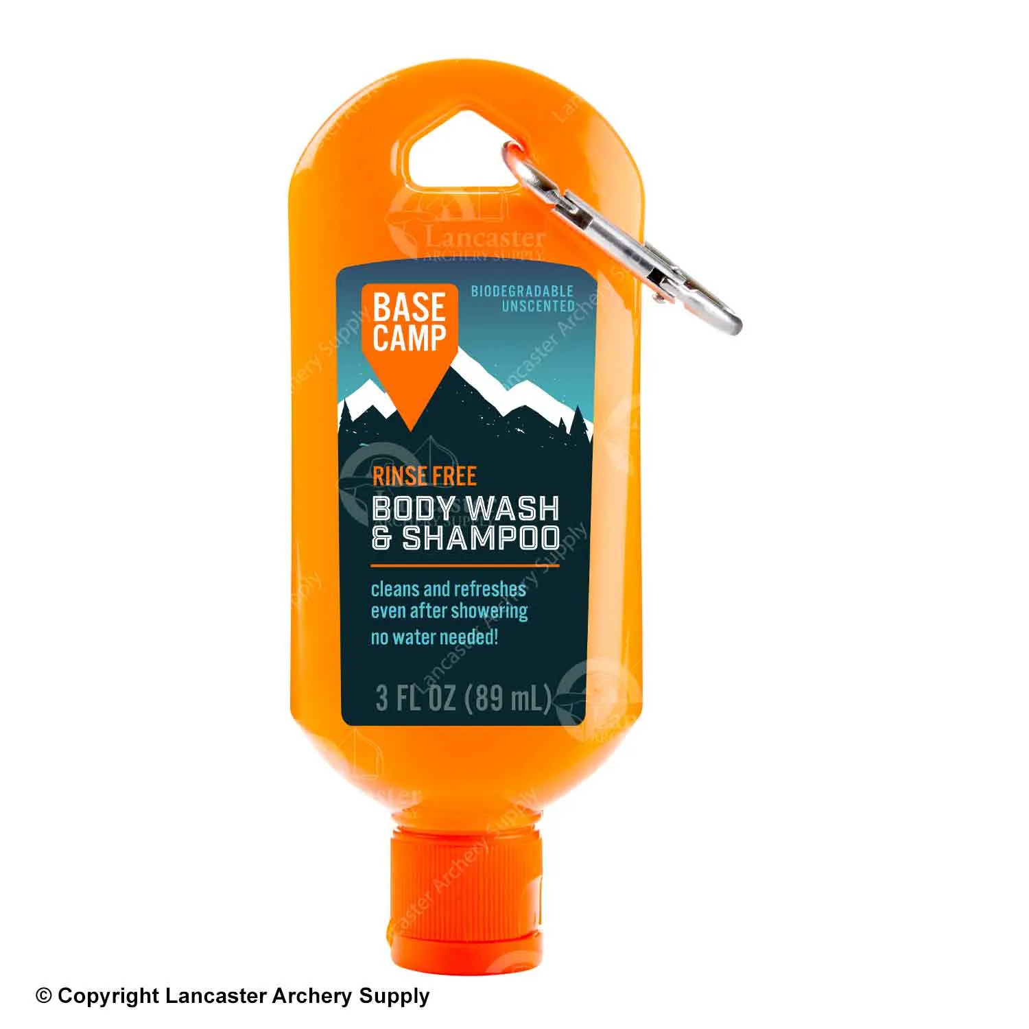 Dead Down Wind Base Camp Body Wash & Shampoo (Travel Size w/ Carabiner)