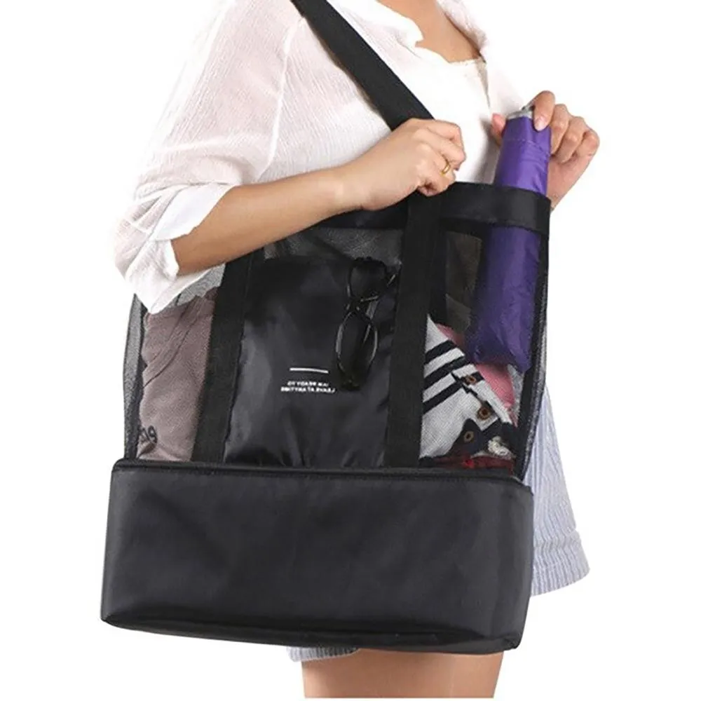 Double-layer Mesh Tote Bag