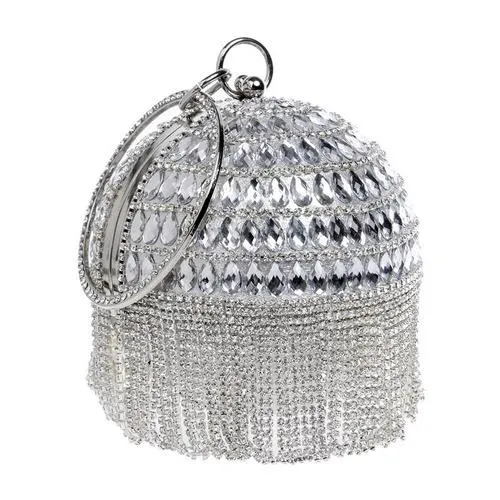 Elegant Rhinestone Bejeweled Clutch and Hand Bags