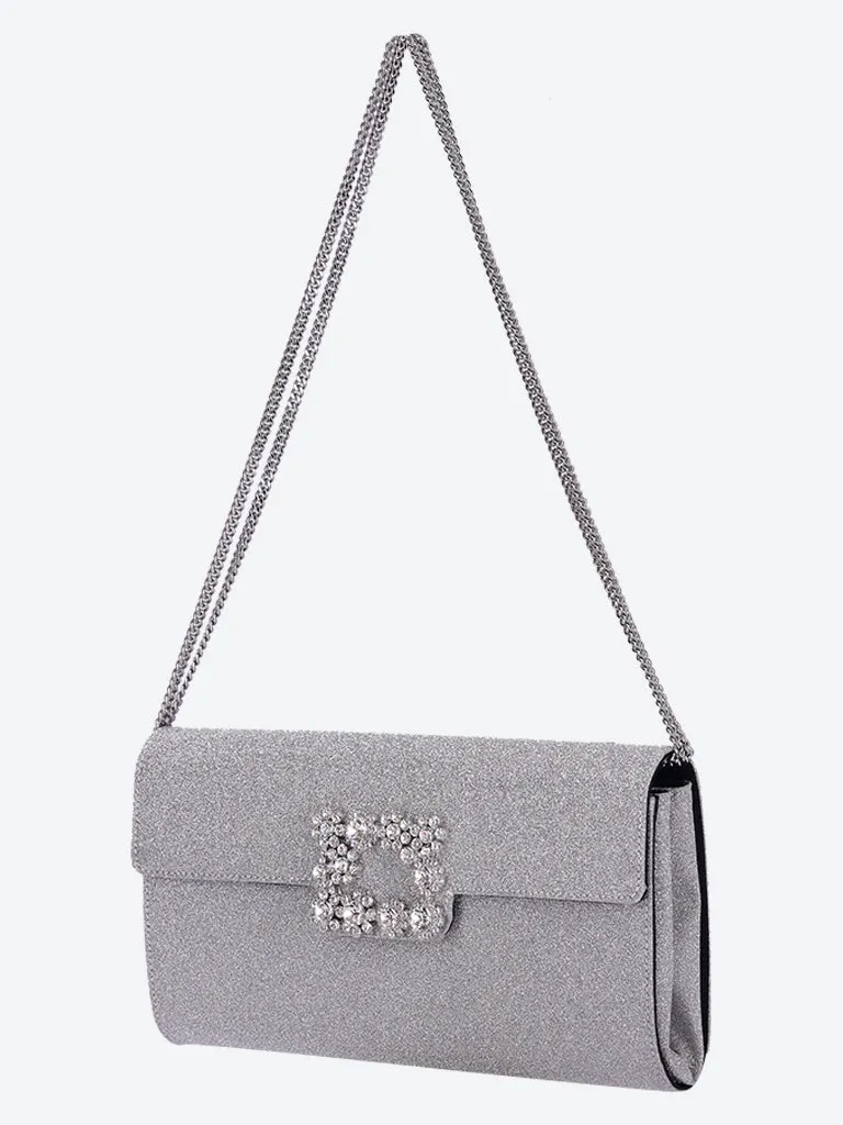 Envelope flap shoulder bag