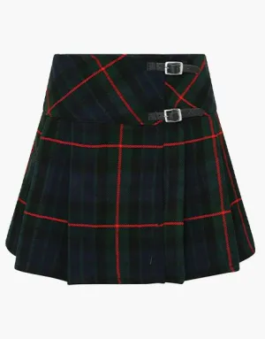 GUNN TARTAN MINI SKIRT KILT FOR WOMEN