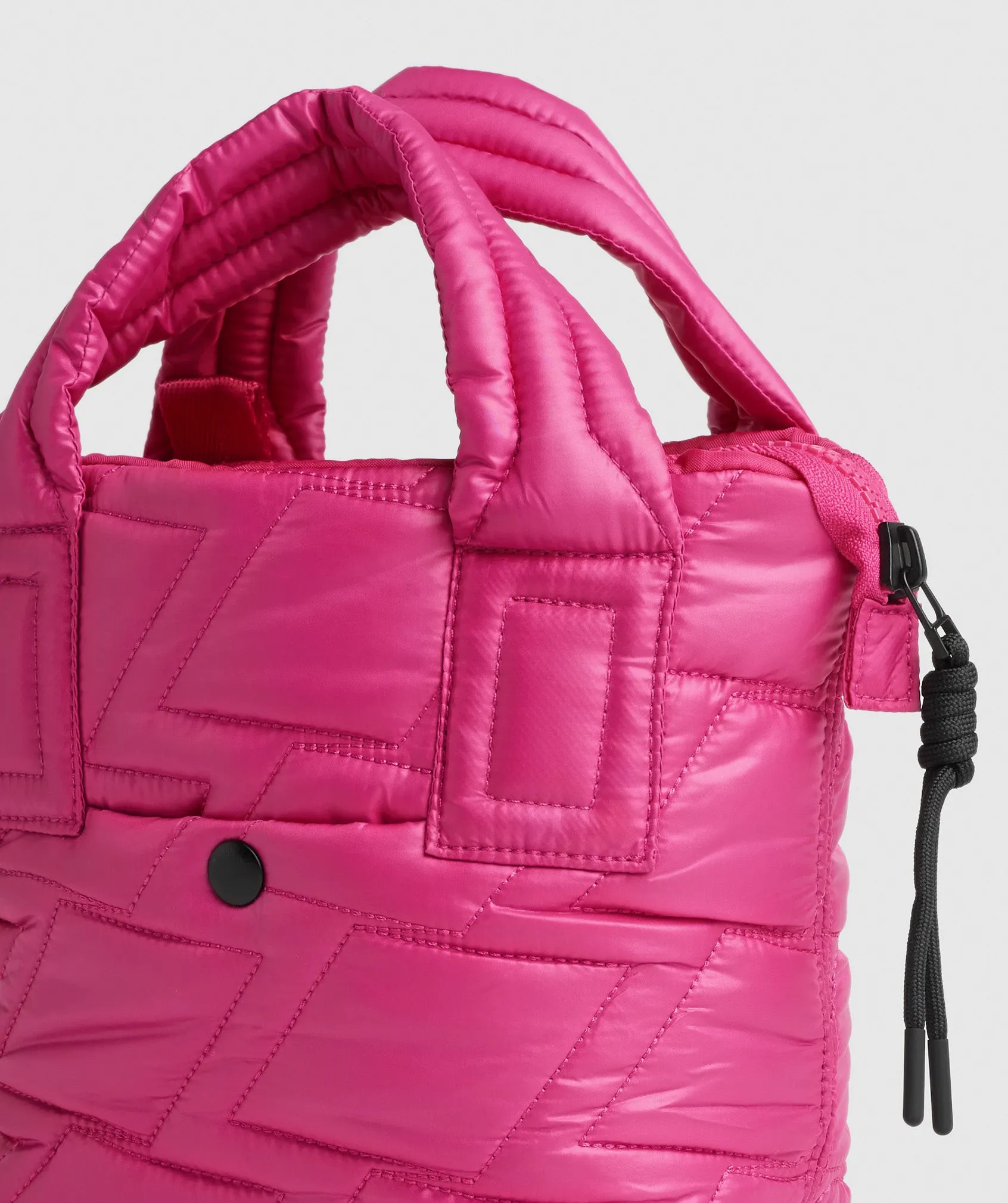 Gymshark Quilted Mini Tote - Bold Magenta