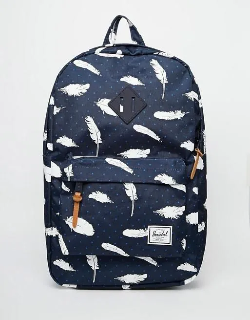 Herschel Supply Co Heritage Backpack in Feather Print