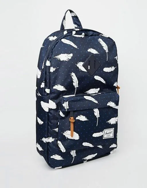 Herschel Supply Co Heritage Backpack in Feather Print