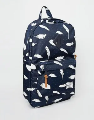 Herschel Supply Co Heritage Backpack in Feather Print