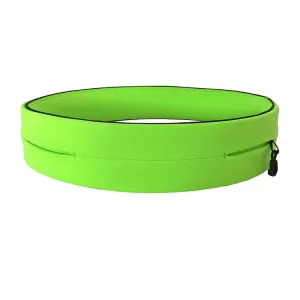 Invisible Running Waist Bag Outdoor Sport Mobile Phone Bag, Size: XL(Fluorescent Green)