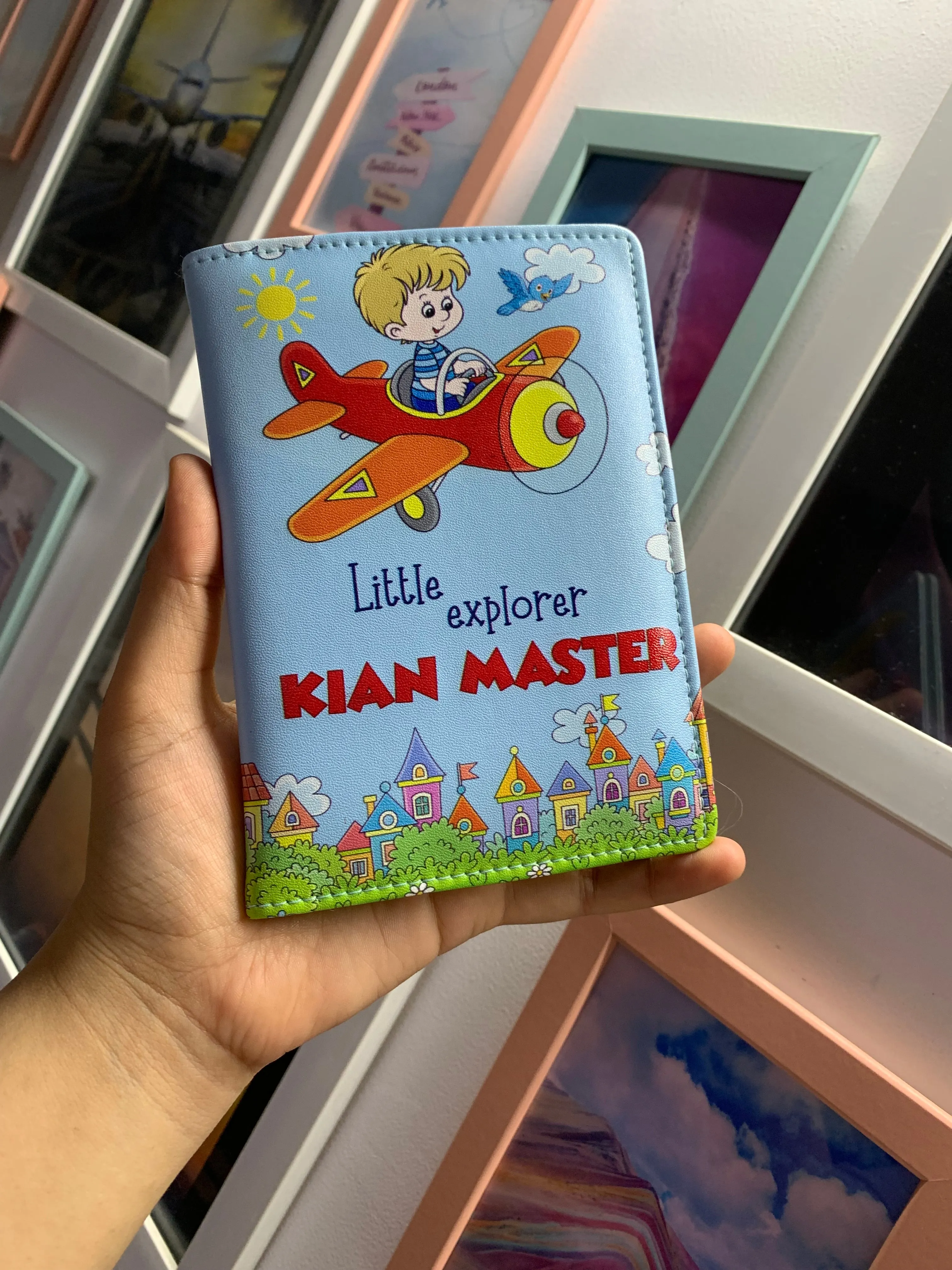 Kids Passport Cover - Little Explorer 2