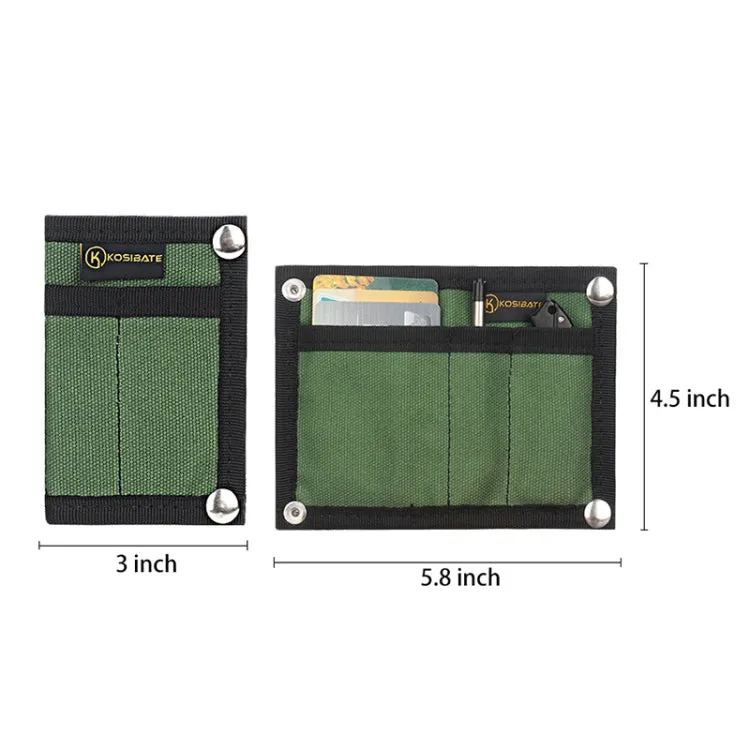 KOSIBATE  H241 Portable Canvas Multifunctional Tool Storage Bag (Green)