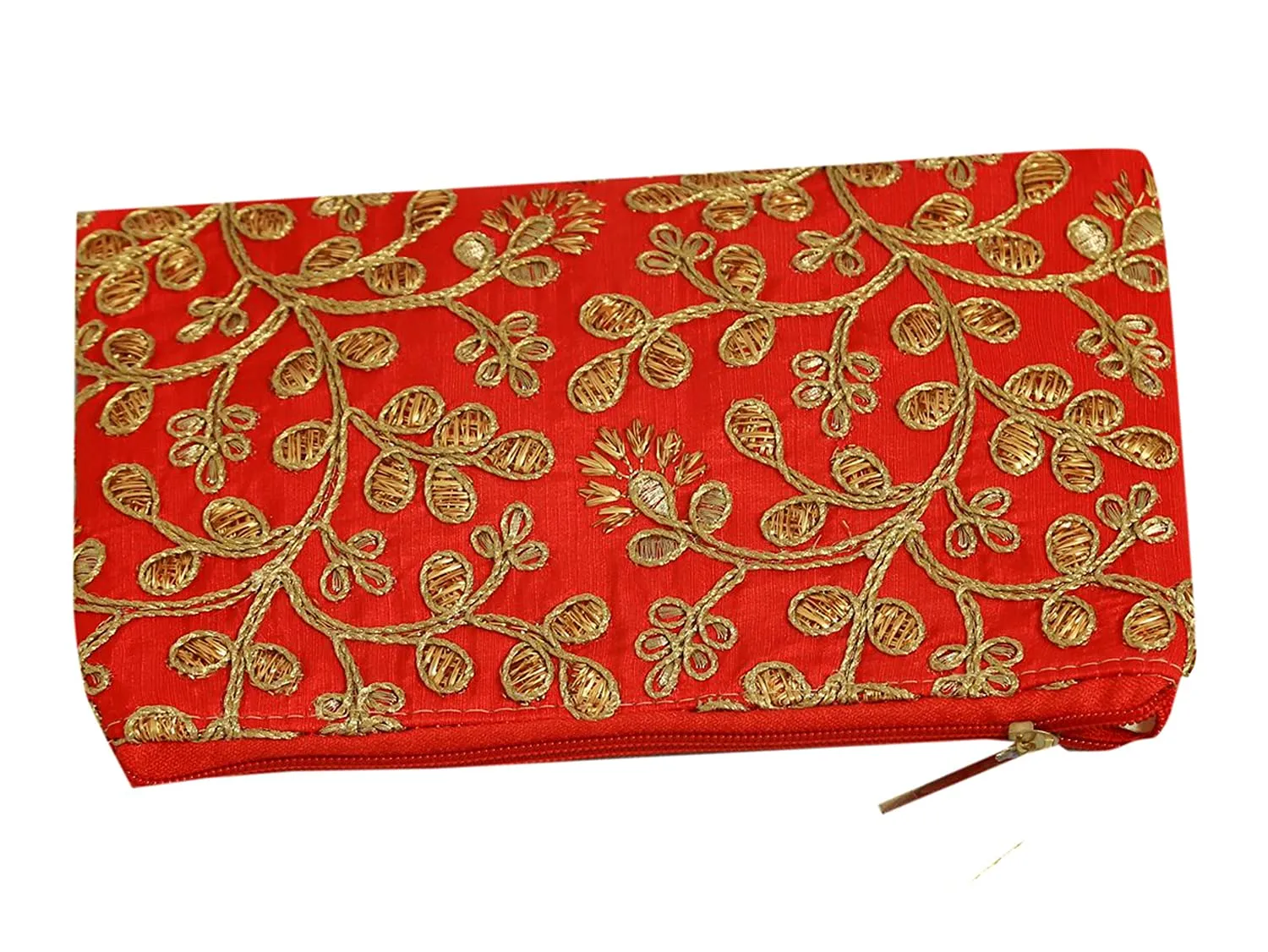 Kuber Industries Embroidery Women Hand Purse