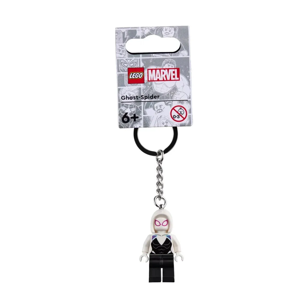 Lego Spider-Man Ghost-Spider Key Chain 854292, 37 pieces