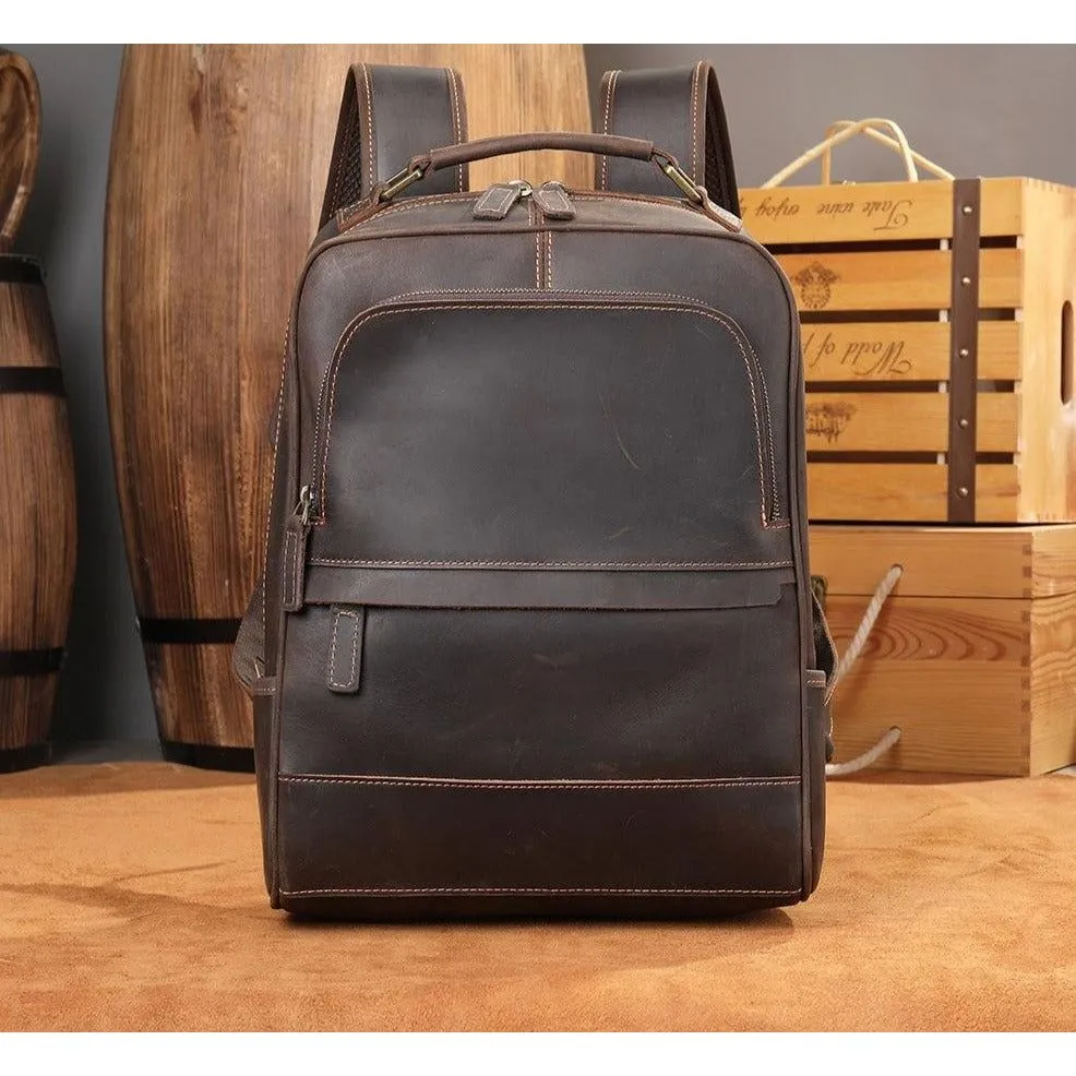 Luxury AirTech Zip Laptop Backpack