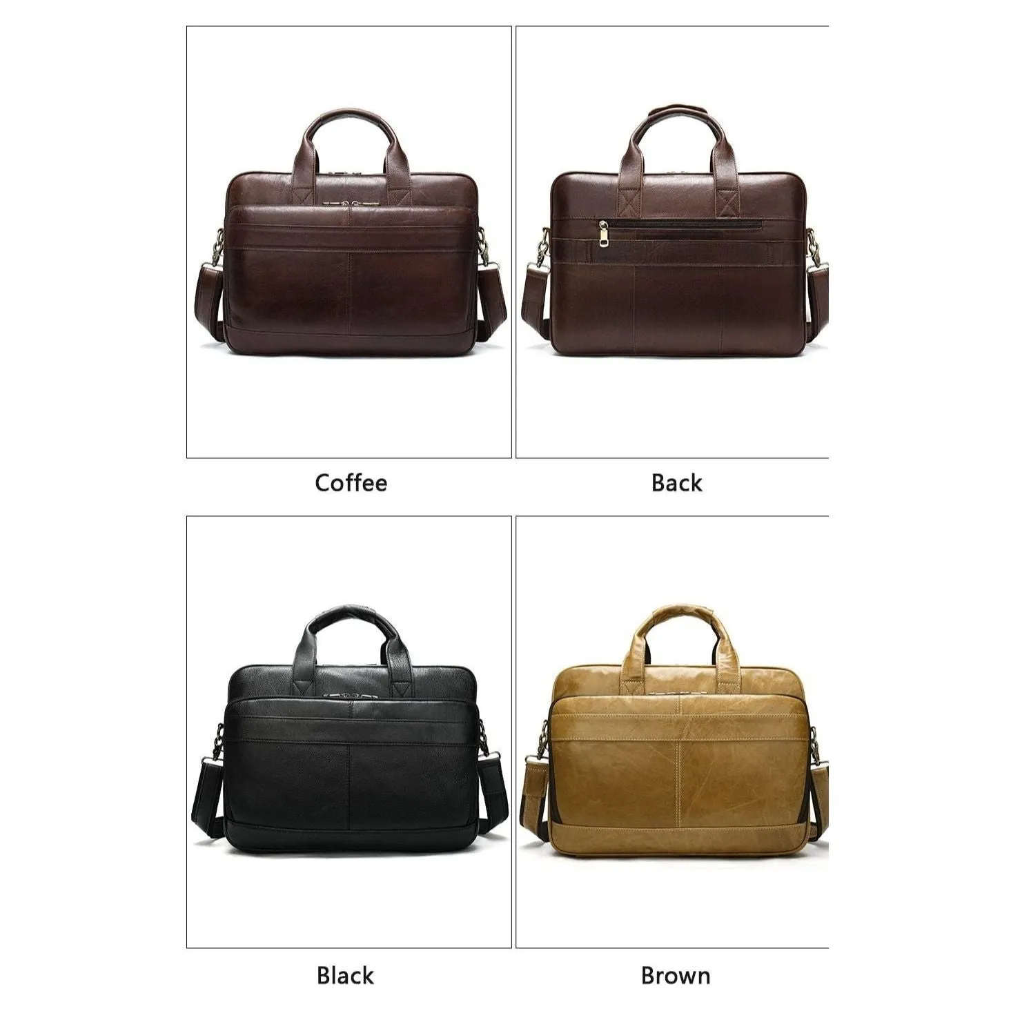 Luxury Exotic Leather Laptop Briefcase