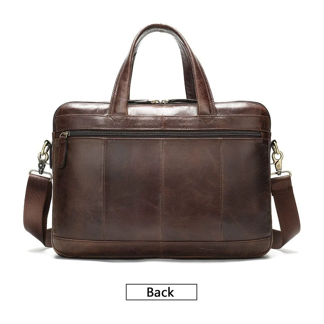 Luxury Exotic Leather Laptop Briefcase