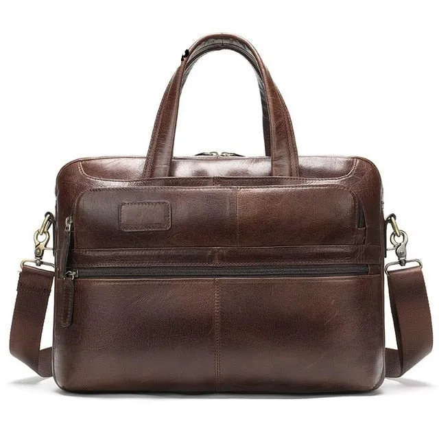 Luxury Exotic Leather Laptop Briefcase