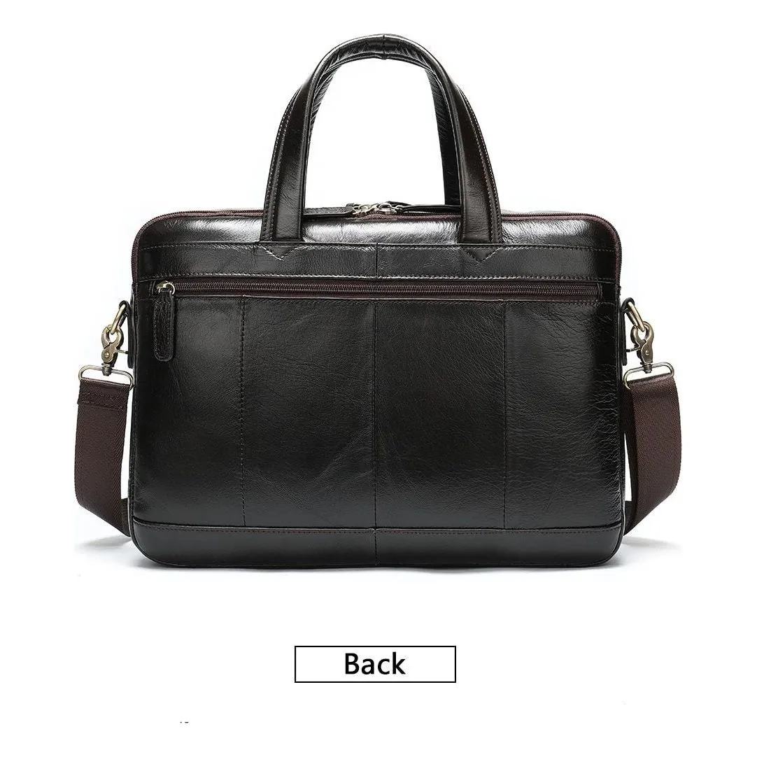 Luxury Exotic Leather Laptop Briefcase