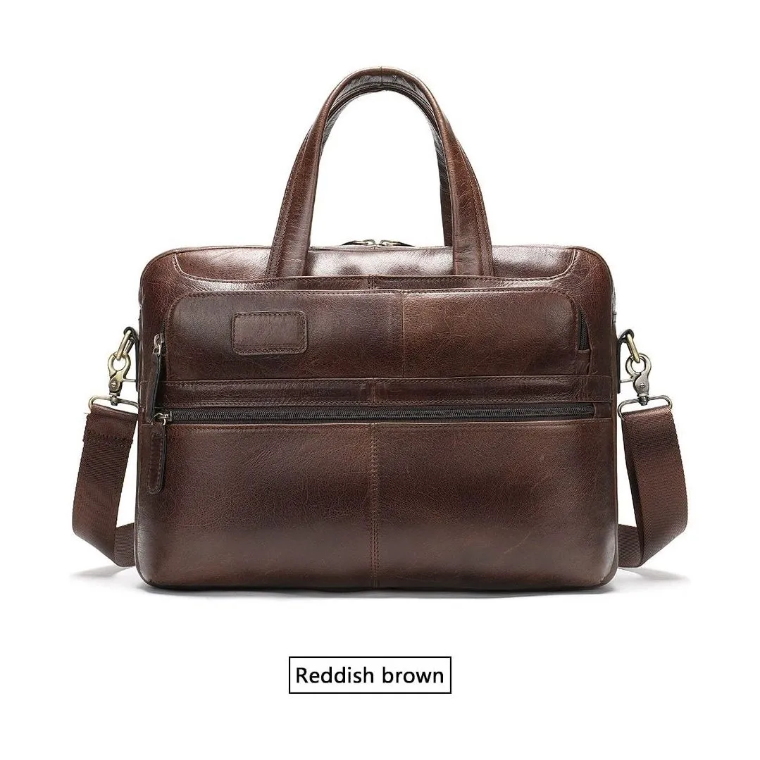 Luxury Exotic Leather Laptop Briefcase