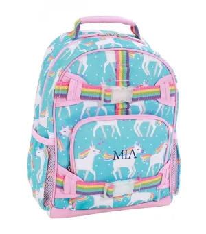 Mackenzie Aqua Unicorn Parade Backpacks