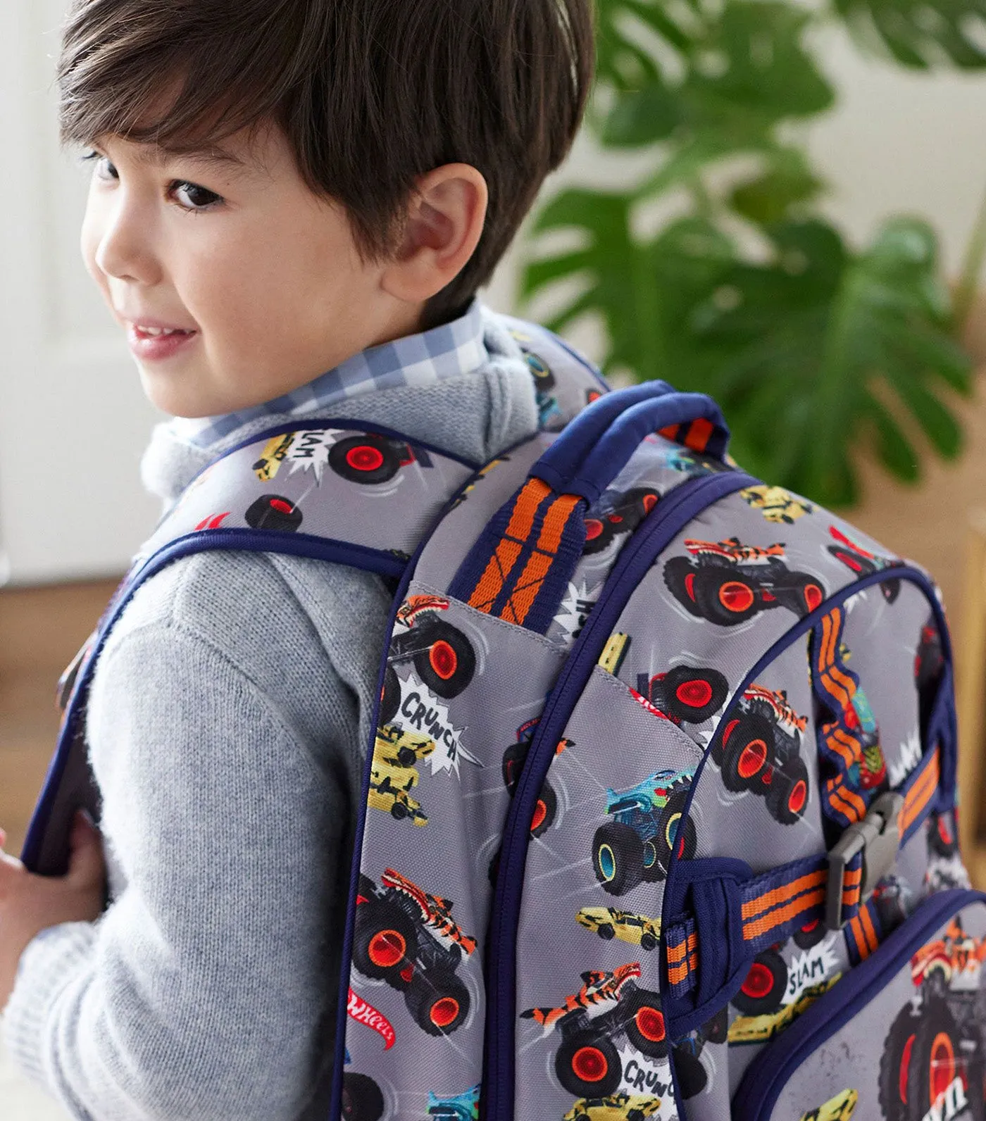 Mackenzie Hot Wheels™ Monster Trucks Backpacks - Large