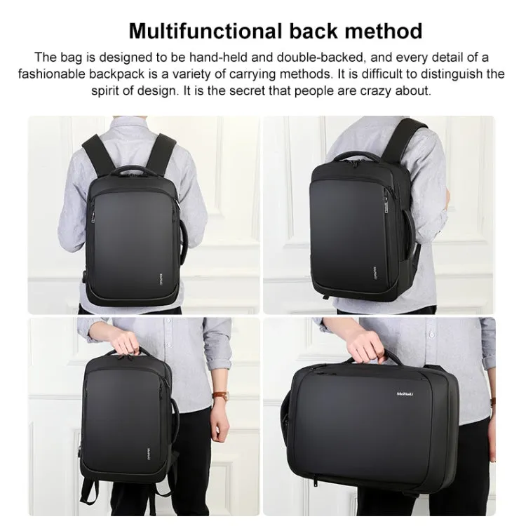 MeiNaiLi 1901 Large Capacity Men Shoulders Bag Laptop Backpack with  External USB Charging Port