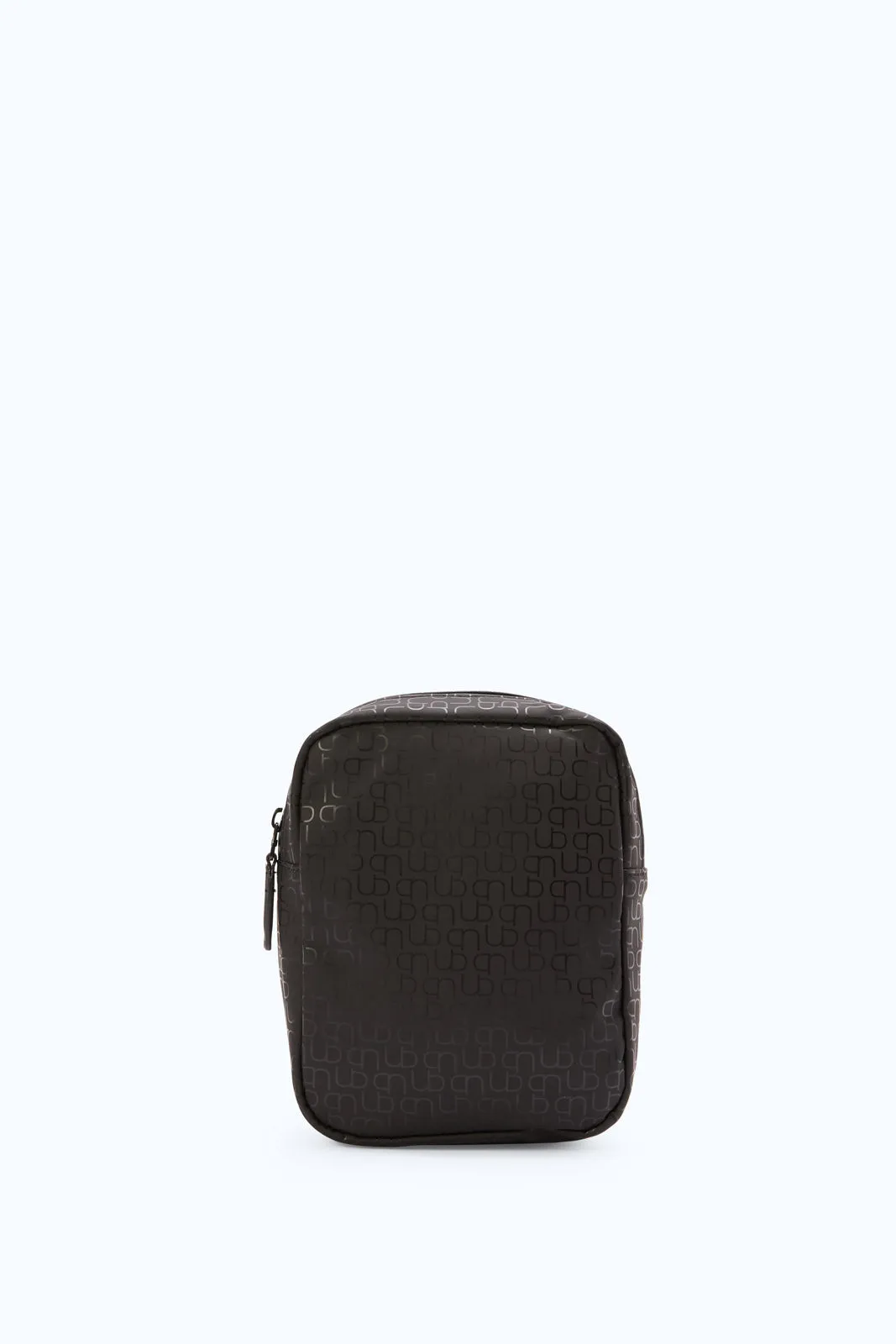 Men Black Printed Messenger Bag