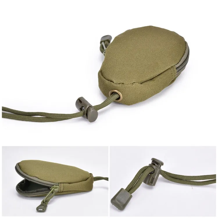 Mini Outdoor Hiking EDC Carrying Bag Key Coin Purse(Army Green)