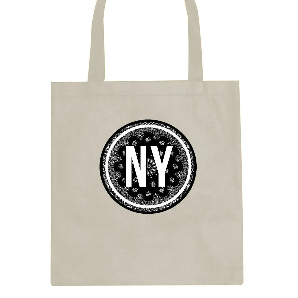 NY Bandana Print New York Tote Bag