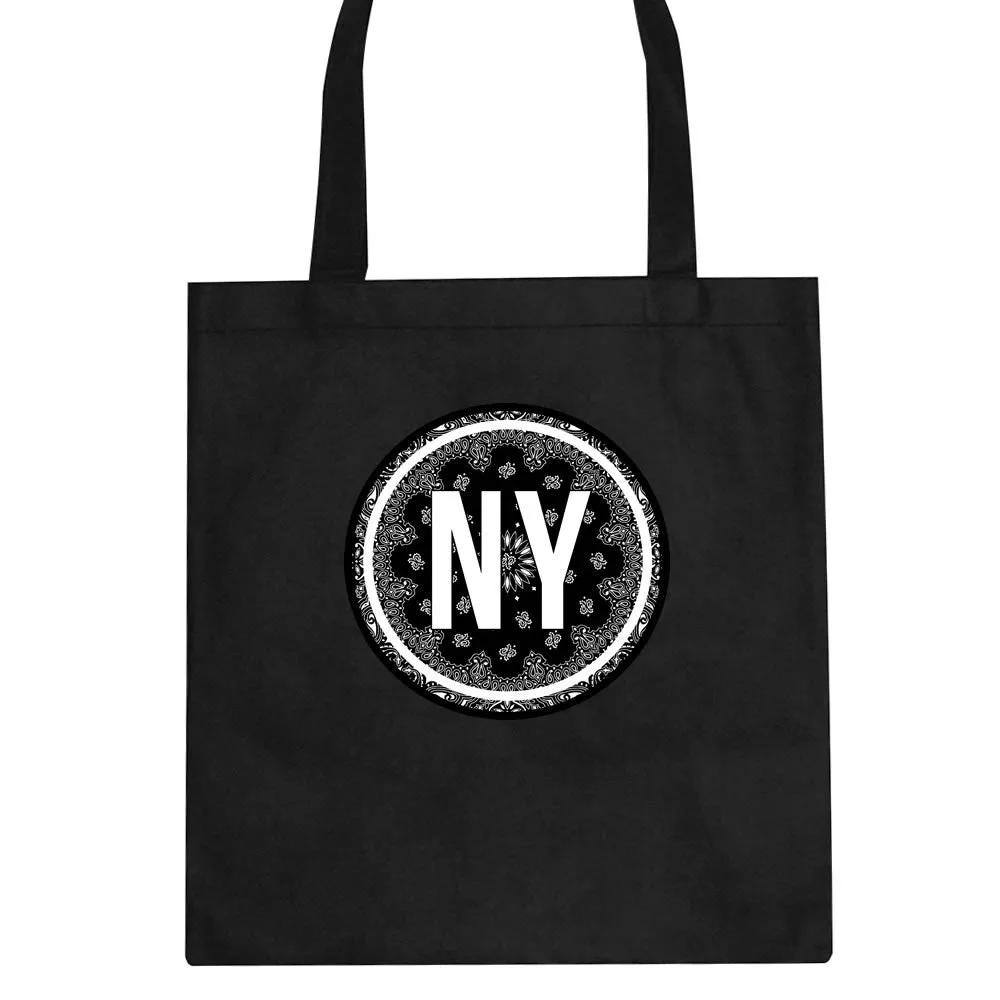 NY Bandana Print New York Tote Bag