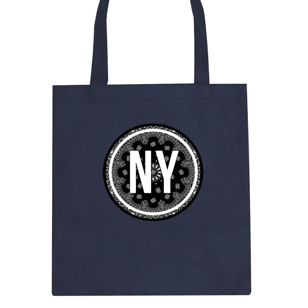 NY Bandana Print New York Tote Bag