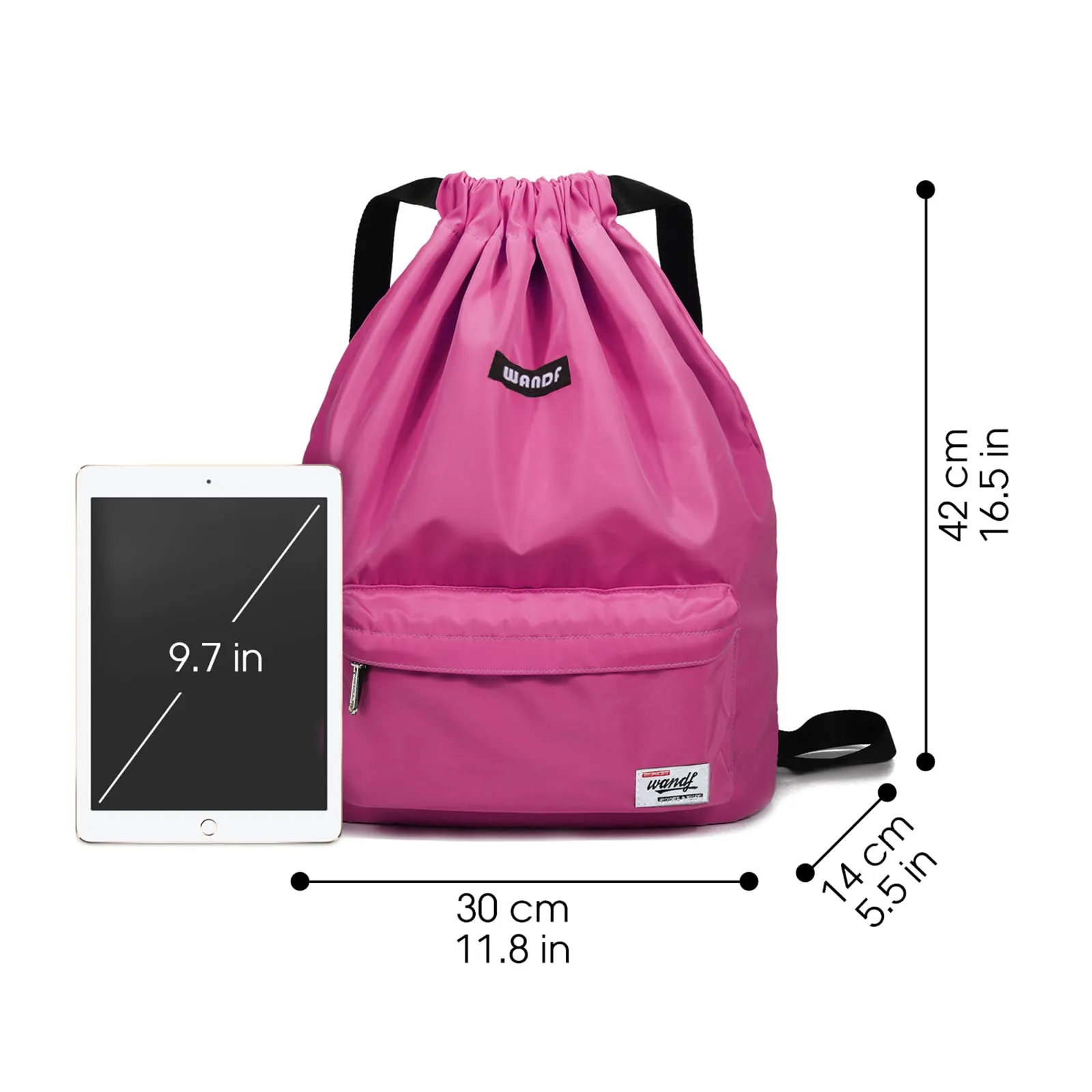 Nylon Drawstring Backpack WF6032