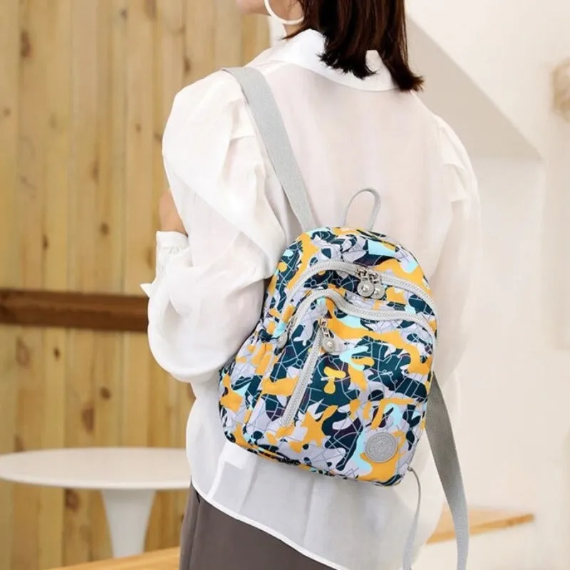 Nylon Women's Travel Shoulder Backpacks