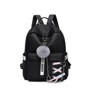 Oxford Retro Waterproof Shoulder Backpacks For Girls