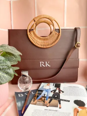 Personalised Tote Bags - Rich Mocha