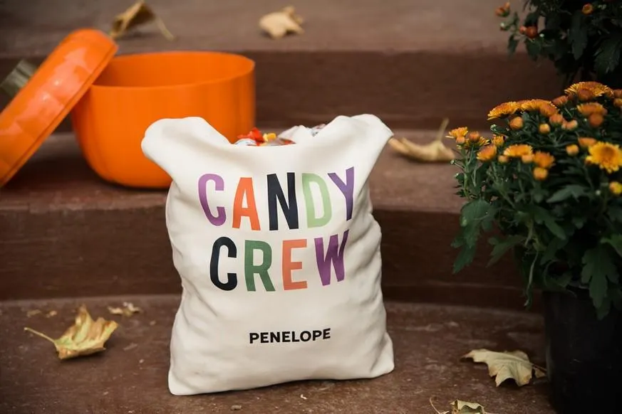 Personalized Kids Halloween Trick-or-Treat Tote Bags