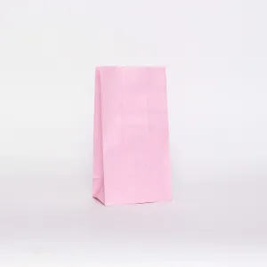 Plain Party Bags Pale Pink (12 Pack)